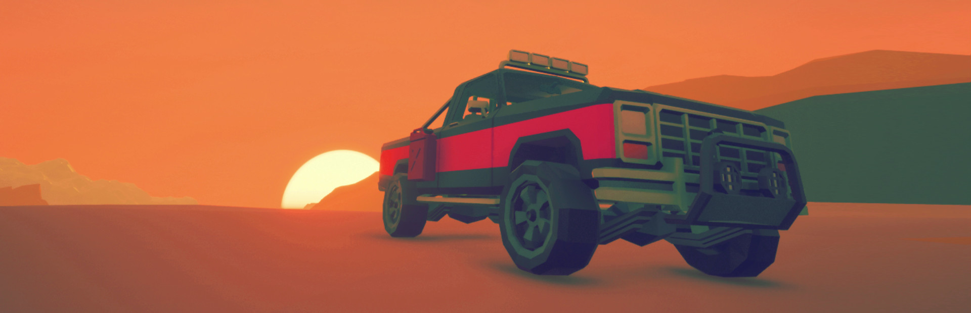 Under the Sand REDUX - a road trip simulator 封面