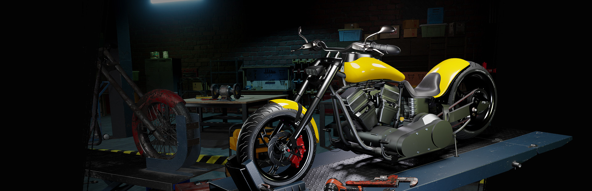 Motorcycle Mechanic Simulator 2021 封面