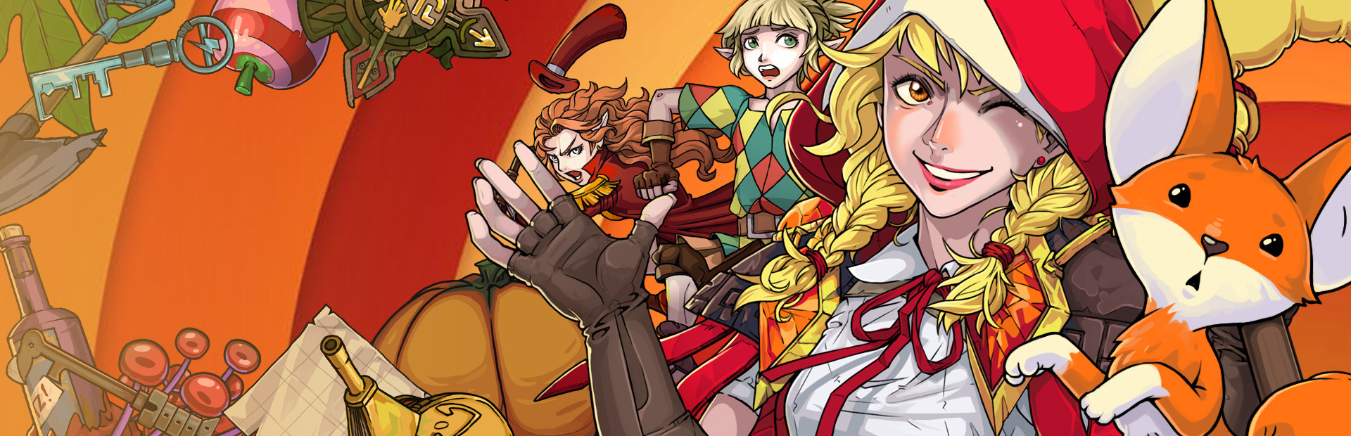 Scarlet Hood and the Wicked Wood 封面