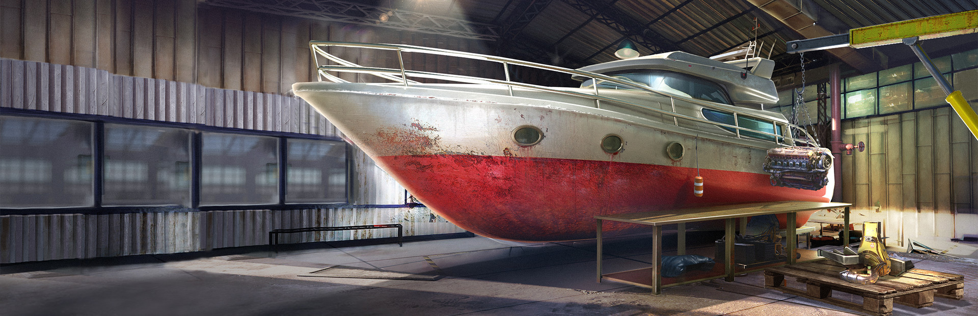 Yacht Mechanic Simulator 封面