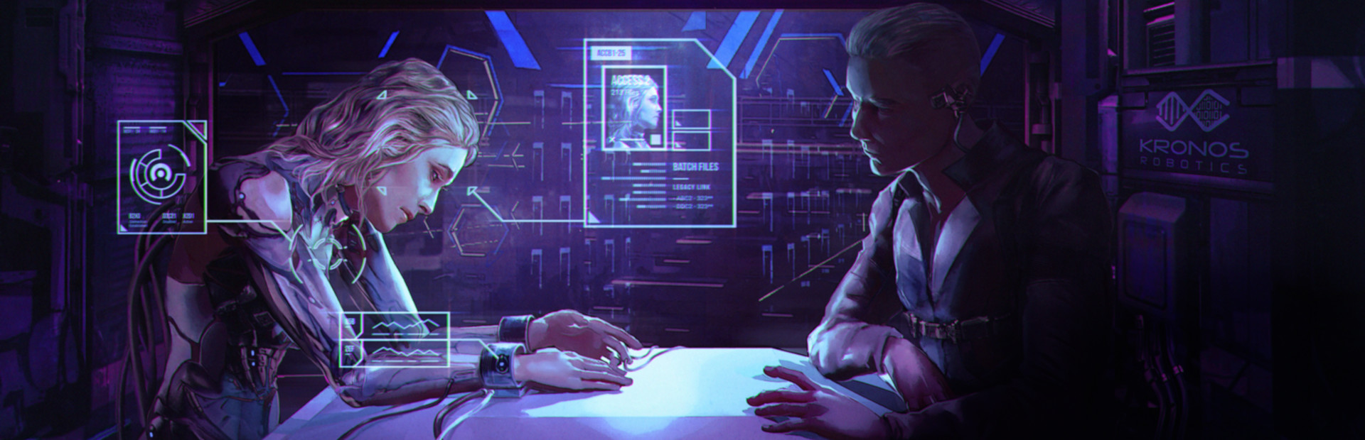 Silicon Dreams | cyberpunk interrogation 封面
