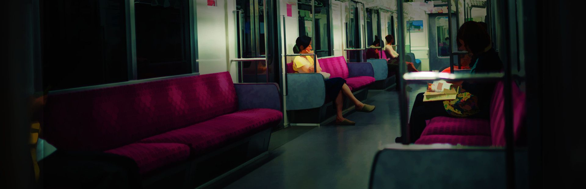 [Chilla's Art] The Ghost Train | 幽霊列車 封面