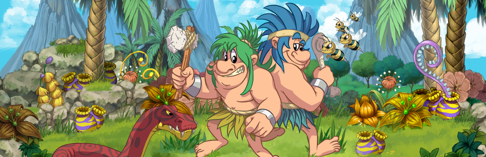 New Joe & Mac - Caveman Ninja 封面