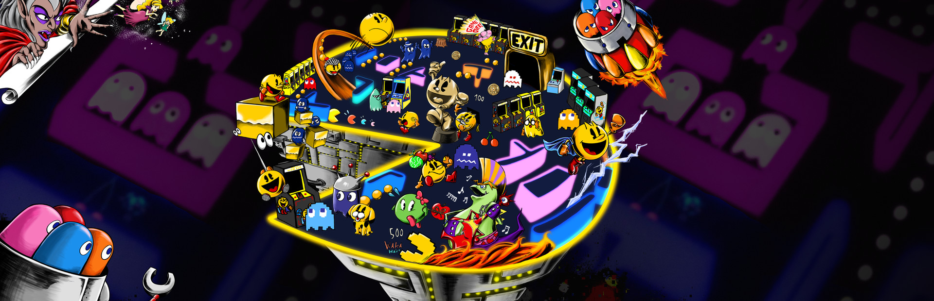 PAC-MAN MUSEUM+ 封面