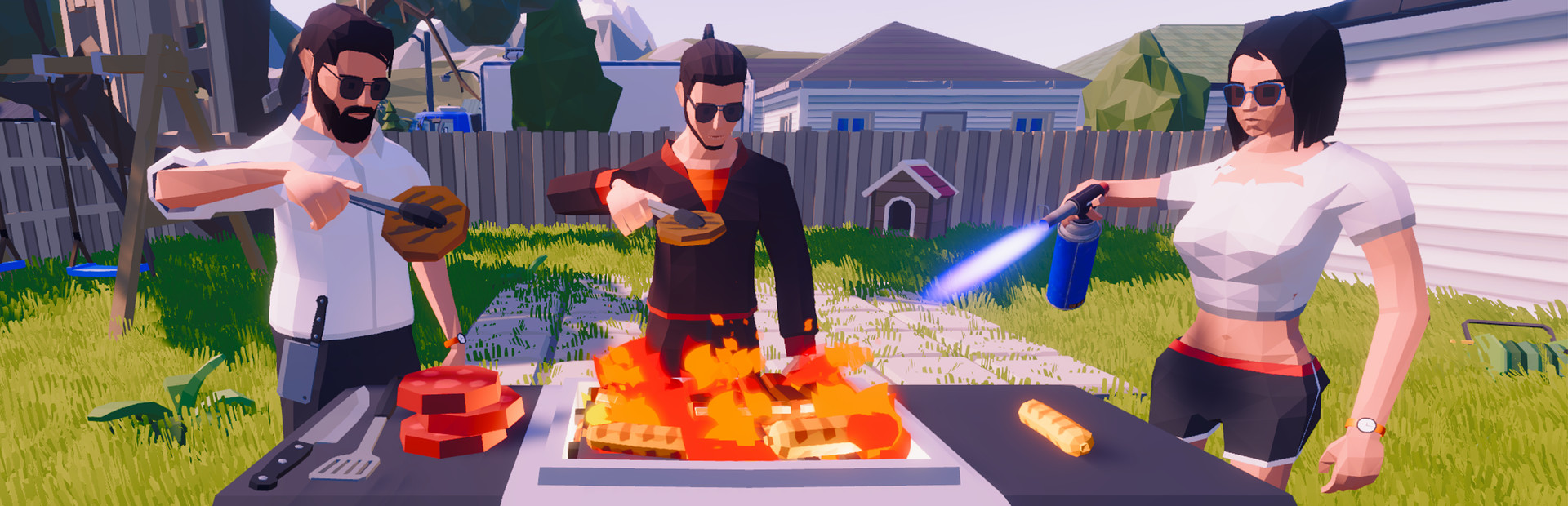 BBQ Simulator: The Squad 封面