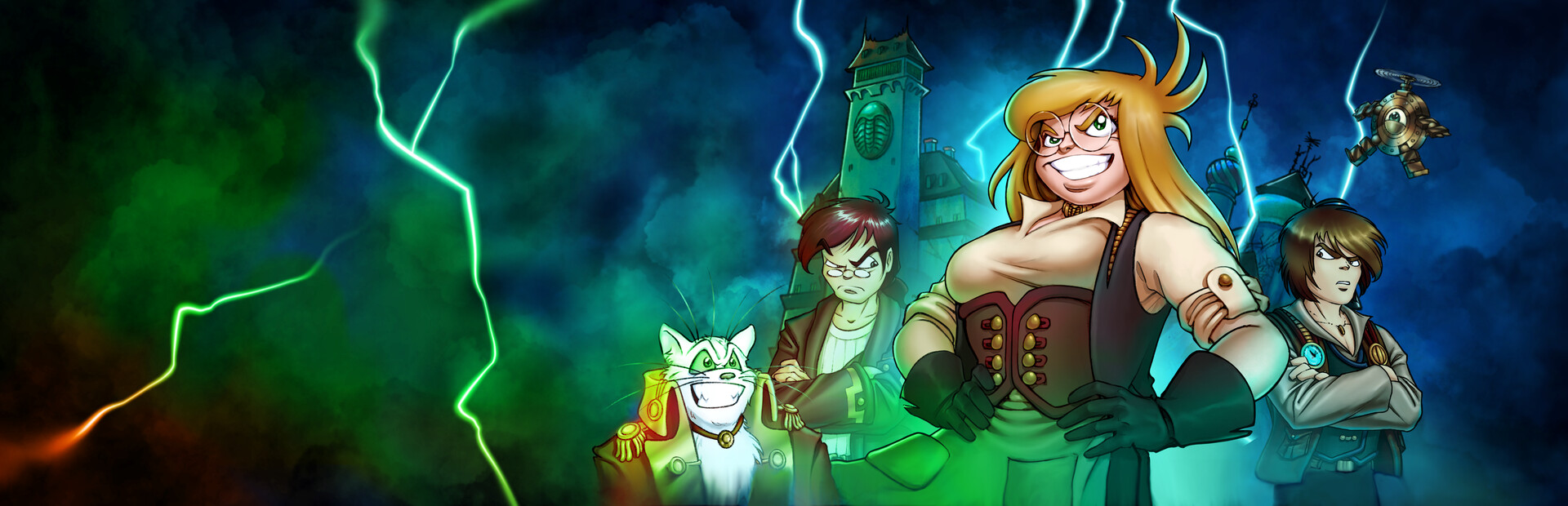 Girl Genius: Adventures In Castle Heterodyne 封面