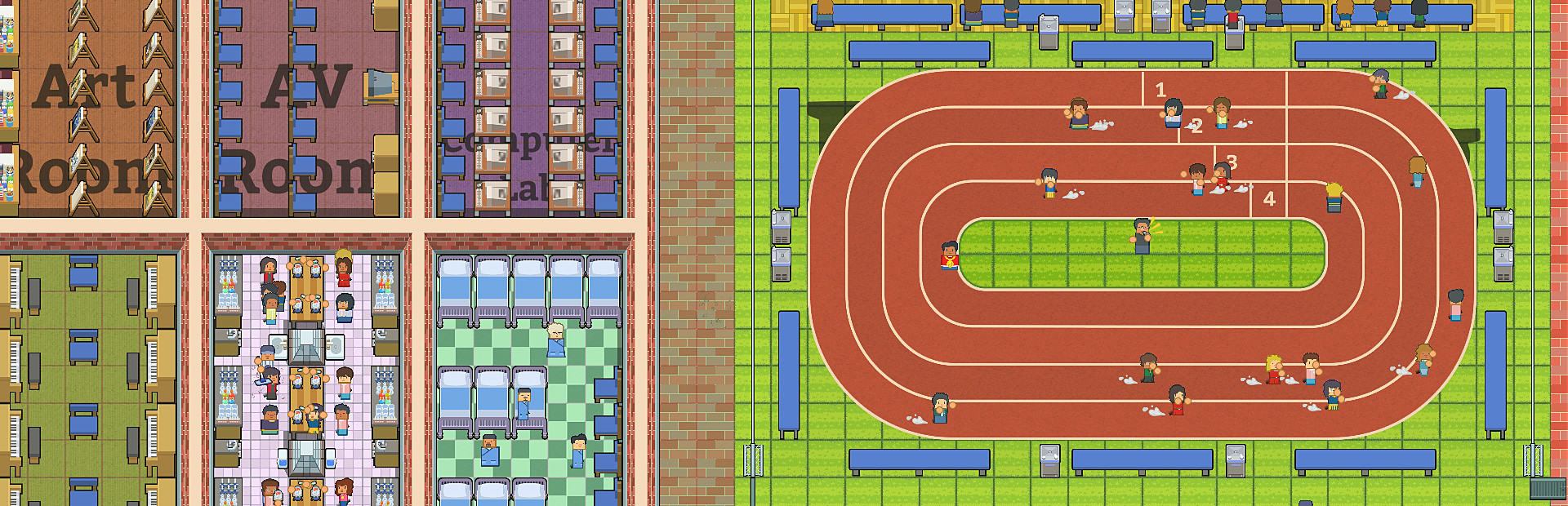 Academia : School Simulator 封面