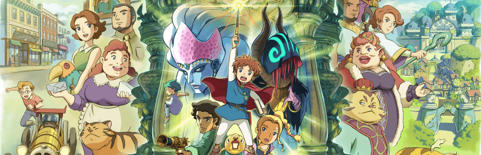 Ni no Kuni Wrath of the White Witch™ Remastered 封面