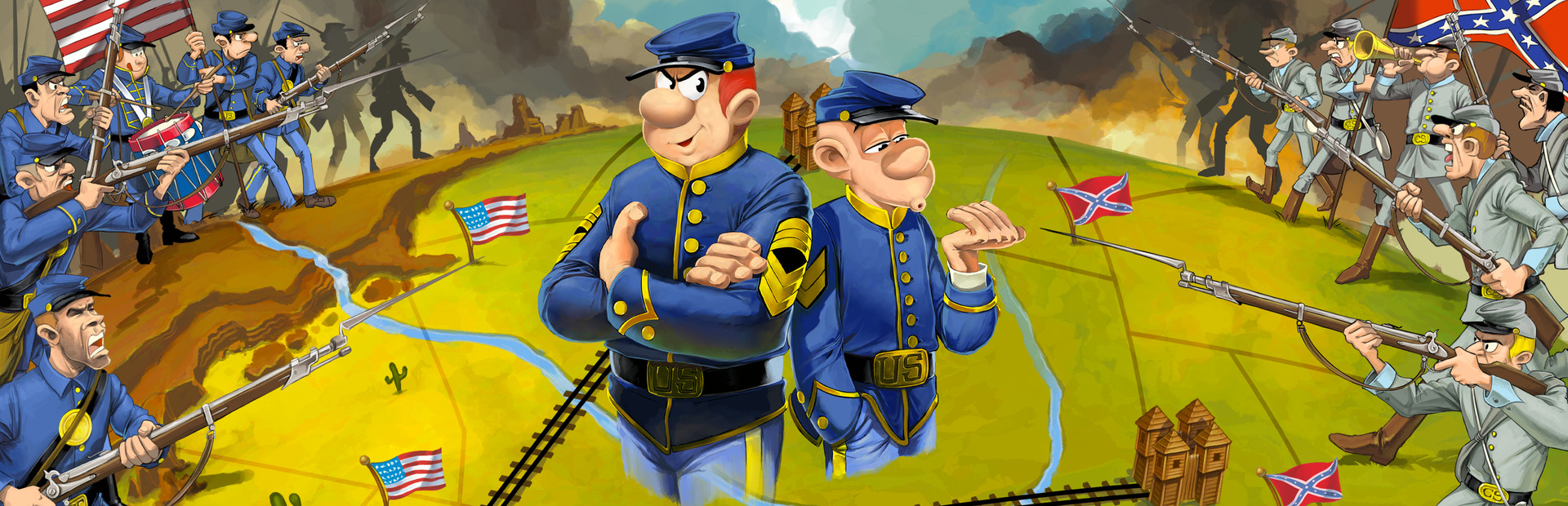 The Bluecoats: North & South 封面