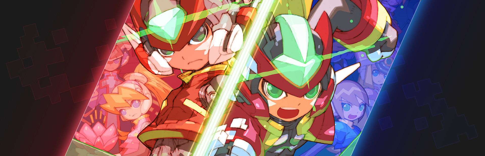 Mega Man Zero/ZX Legacy Collection 封面